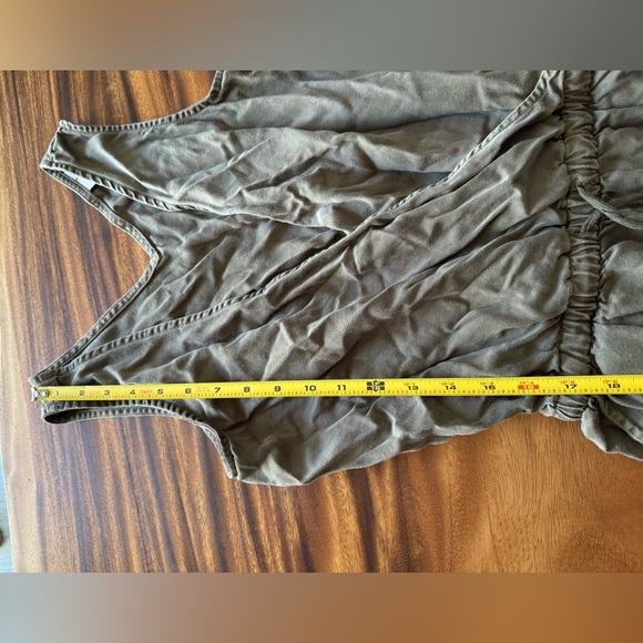 Tentree Blakely Jumpsuit - Olive Lightweight Tencel - Picture 12 of 15